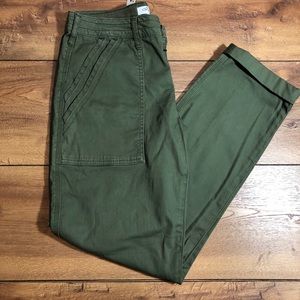 NWT- Green Khakis by Free Heart Denim